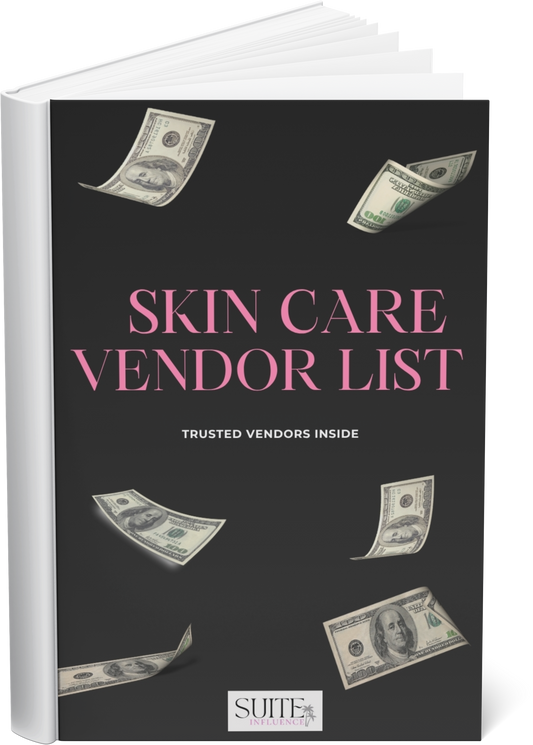 Skin Care Vendor List